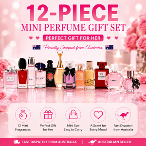 12-Piece Mini Perfume Gift Set – Perfect Gift for Her